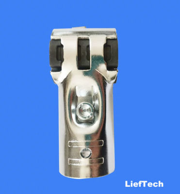 ความหนา 2.5mm โครม Plated พวงมาลัยท่อ Anti Static Tee Hinge Joint Set