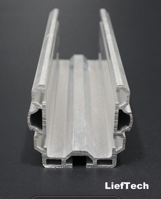 6063 T5 อลูมิเนียม โปรไฟล์ extrusion OD 28mm 60x55 อลูมิเนียม Lean Pipe