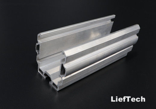 6063 T5 อลูมิเนียม โปรไฟล์ extrusion OD 28mm 60x55 อลูมิเนียม Lean Pipe