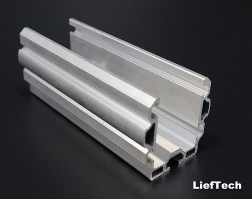 6063 T5 อลูมิเนียม โปรไฟล์ extrusion OD 28mm 60x55 อลูมิเนียม Lean Pipe