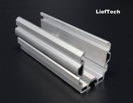 6063 T5 อลูมิเนียม โปรไฟล์ extrusion OD 28mm 60x55 อลูมิเนียม Lean Pipe