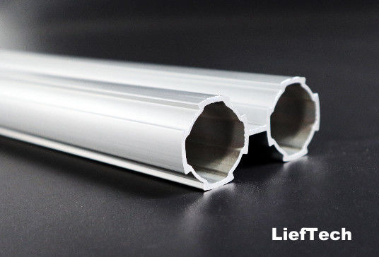 6063-T5 โลหะอัลลูมิเนียม Lean Pipe Double Connection การประกอบง่าย