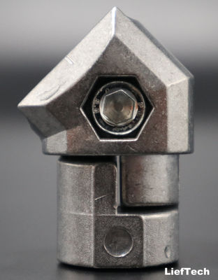 อลูมิเนียม 45 องศาท่อ Joint Fitting กรอบอุตสาหกรรม 0.052kg / pcs