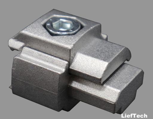 6063 T5 อลูมิเนียมสลัด โลหะท่อ T Joint วัสดุรีไซเคิลง่ายในการประกอบ