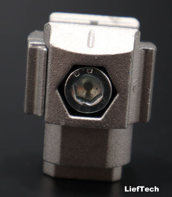 6063 T5 อลูมิเนียมสลัด โลหะท่อ T Joint วัสดุรีไซเคิลง่ายในการประกอบ