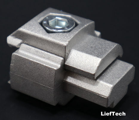6063 T5 อลูมิเนียมสลัด โลหะท่อ T Joint วัสดุรีไซเคิลง่ายในการประกอบ