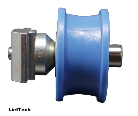 สไลเดอร์ โมบายอลูมิเนียม รอลเลอร์ grooved สําหรับ Tube 28mm ISO9001