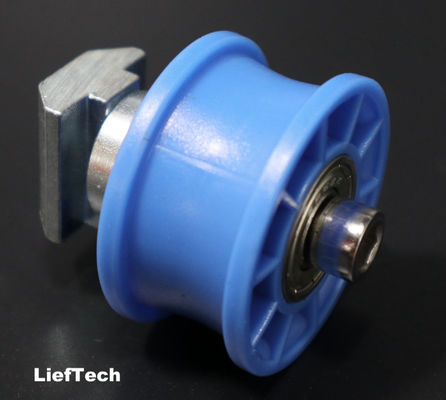 สไลเดอร์ โมบายอลูมิเนียม รอลเลอร์ grooved สําหรับ Tube 28mm ISO9001