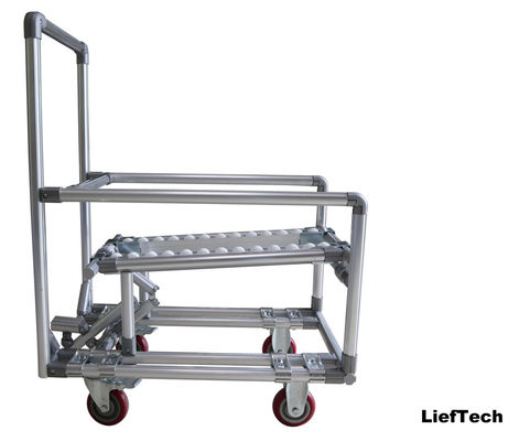 ความสามารถคงที่ ท่องานเบนจ์ Discharge Cart อัลลูมิเนียมสลัด